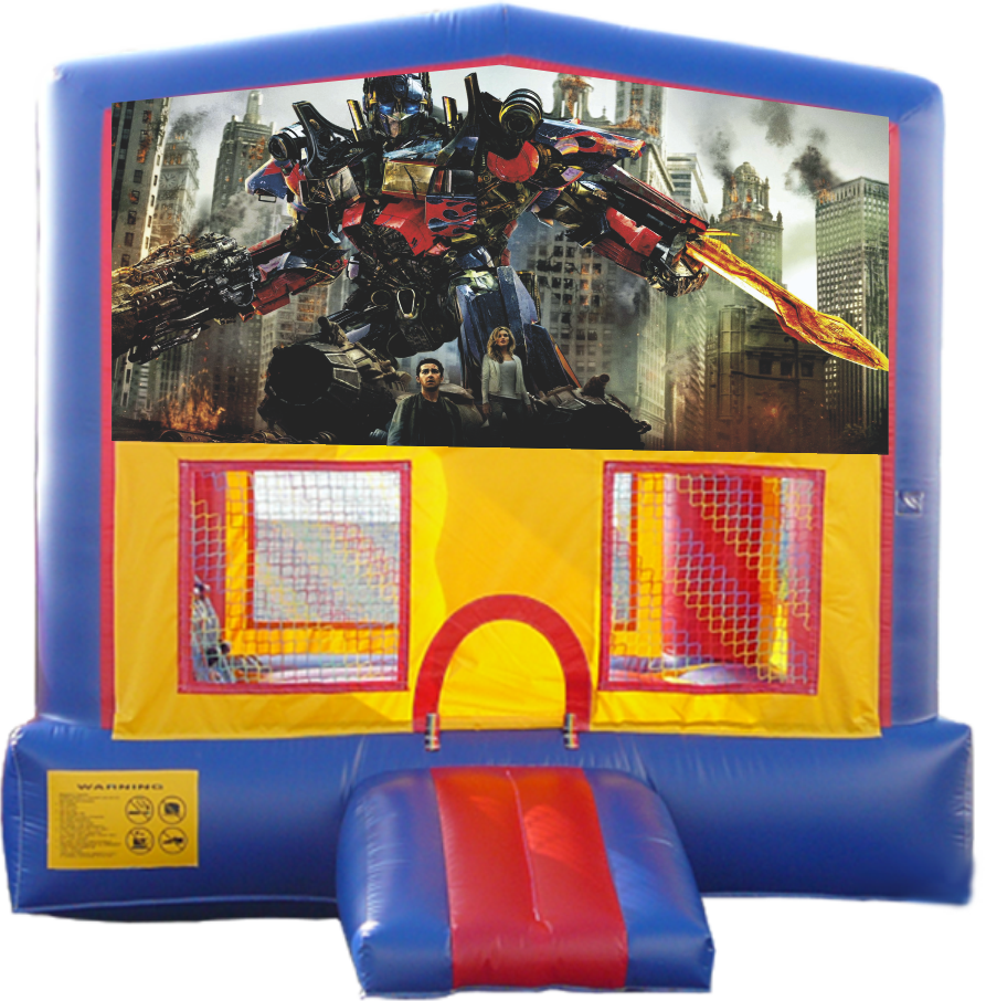 Transformers Banner Bounce House